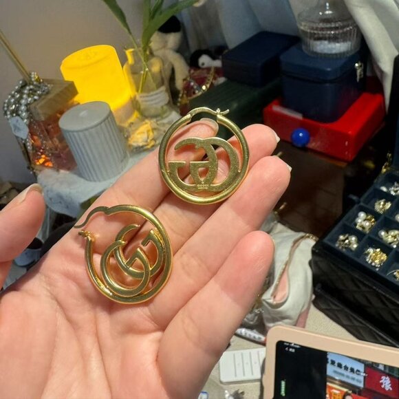 Gucci Gold Earrings - Picture 4 of 5